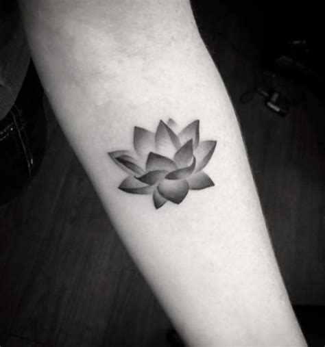 30 Attractive Black Lotus Flower Tattoo Designs with Meaning