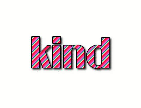 kind Logo | Free Logo Design Tool from Flaming Text