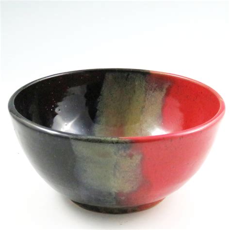 Multi Colored Pottery Bowl,ready to ship,cereal bowl, ice cream bowl ...