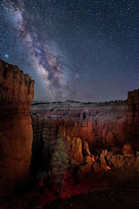 Milky Way Over Bryce Canyon Photograph by Michael Ash - Pixels