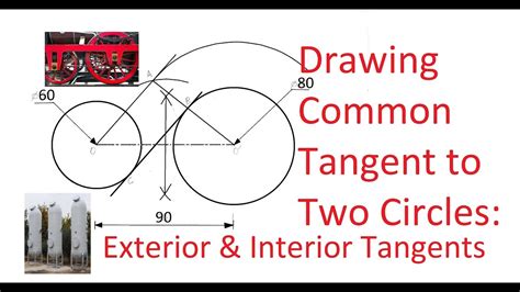 How To Draw A Line Tangent Two Circles - Eatblood16