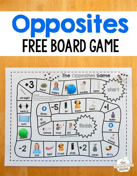 Board Games For Kindergarten - Kindergarten