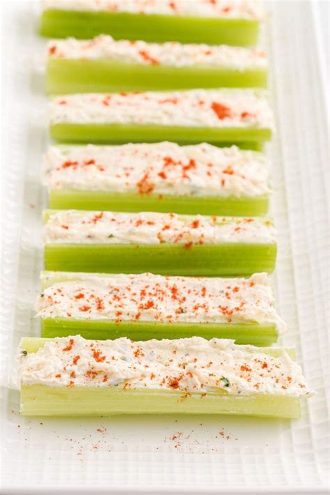 Cream Cheese Stuffed Celery - Princess Pinky Girl