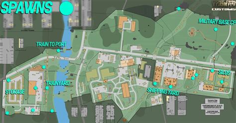 Tarkov: Guide to the Customs Map 2022 - Exits, Keys, Stashes & Loot