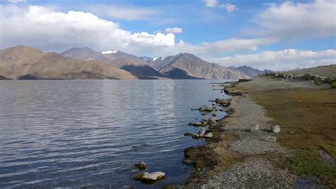 Pangong lake -sunrise sunset views - YouTube