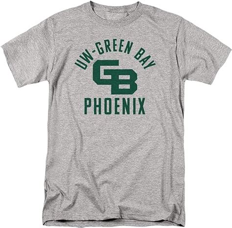 Amazon.com: University of Wisconsin-Green Bay Official One Color Uwgb Phoenix Logo Unisex Adult ...