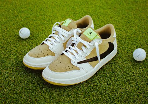 Travis Scott Air Jordan 1 Golf Release Date FZ3124-200 | SneakerNews.com