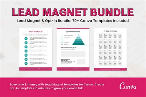 70+ Lead Magnet Templates for Canva | Magazine Templates ~ Creative Market