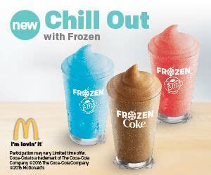 Frozen Coke Is Coming To McDonald's