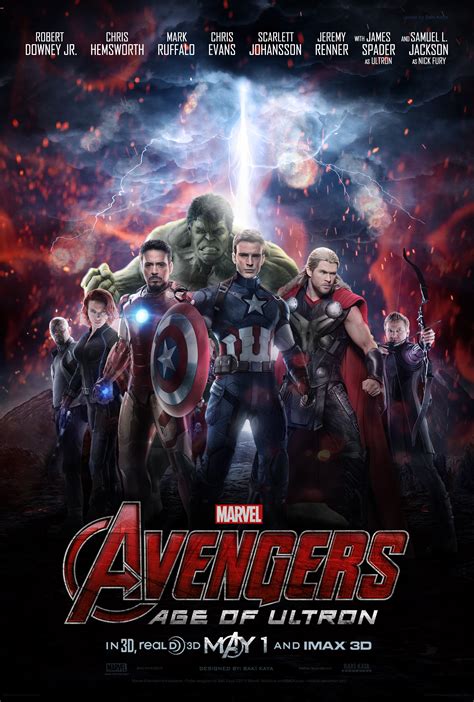 Avengers: Age of Ultron Poster by krallbaki on DeviantArt
