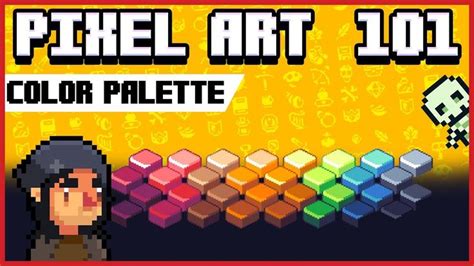 Pixelart 101 "Color Palette" | Palette, Color palette, Palette art