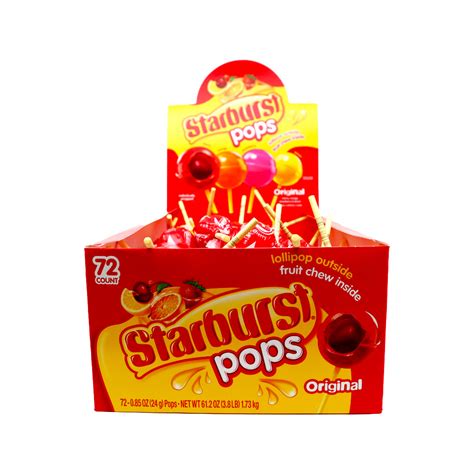 72c Starburst Pops – Casani Candy Co.