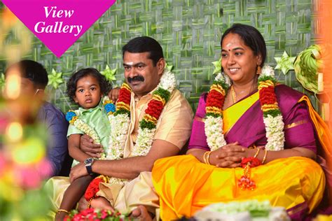 Seeman Son Maaveeran Prabhakaran Earrings Ceremony