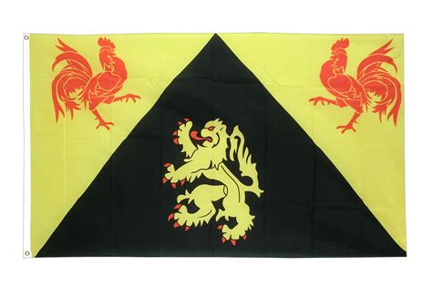 Walloon Brabant - 3x5 ft Flag (90x150 cm) - Royal-Flags