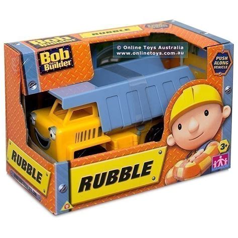 Bob the Builder - Push Along Vehicle - Rubble - Online Toys Australia