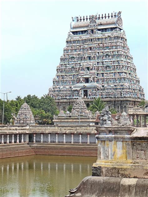 Gopura & Nataraja Temple, Chidambaram (Illustration) - World History ...