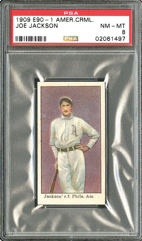 Shoeless Joe Jackson Baseball Card Worth