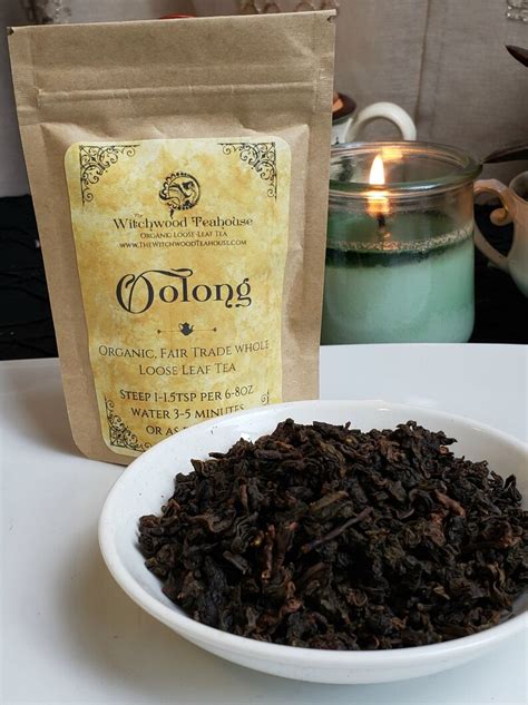 Oolong Organic Whole Loose Leaf Tea - Etsy