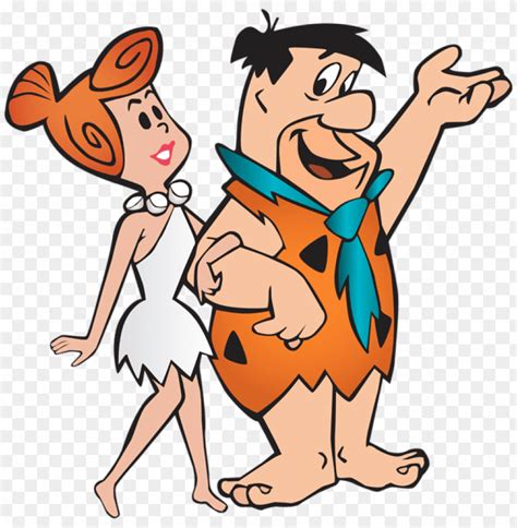 Fred And Wilma Flintstone Transparent Clipart Png Photo - 46749 | TOPpng