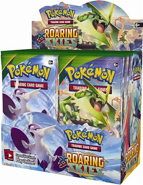 Pokemon XY Roaring Skies Booster Box 36 Packs Pokemon USA - ToyWiz