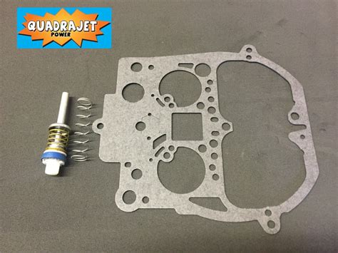 Accelerator pump assembly, with air horn gasket - Quadrajet Power Store