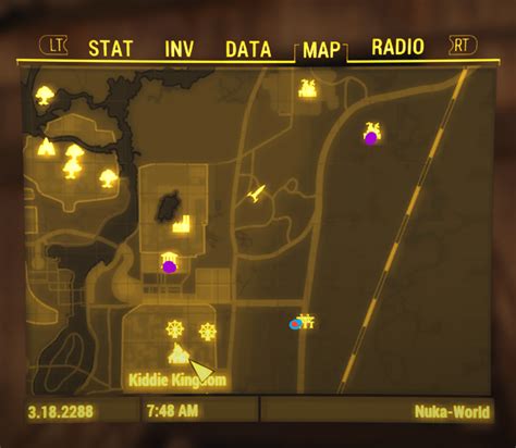 Nuka World Power Armor Locations Map