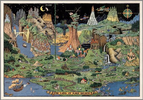 The Land of Make Believe. - David Rumsey Historical Map Collection