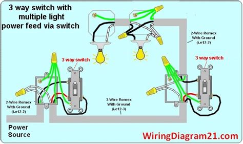 Diagram 3 Way Switch Multiple Lights