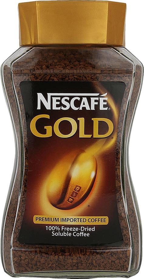Coffee Nescafe Gold jar PNG