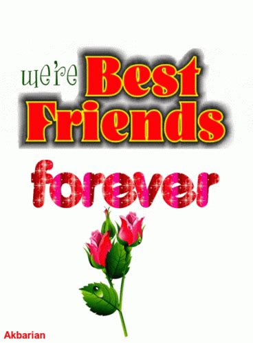 Animated Greeting Card Best Friends Forever GIF – Animated Greeting ...