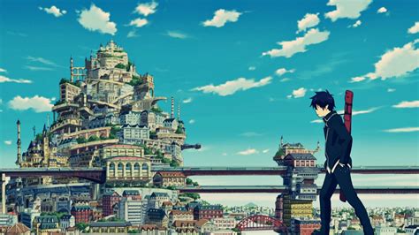 Wallpaper : 1920x1080 px, anime, Anime art, Blue Exorcist, Okumura Rin 1920x1080 - goodfon ...