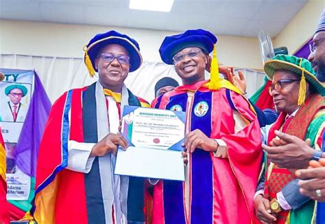 Eminent Scholars, others Eulogize Pantami at Honorary Degree Conferment ...