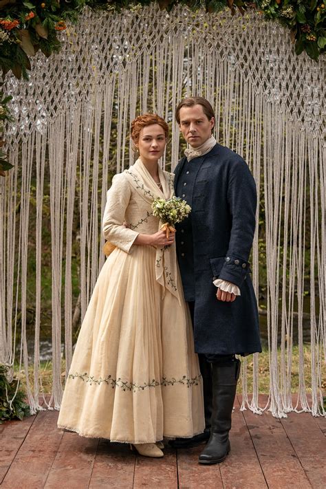 A First Look at Brianna and Roger's Wedding in 'Outlander' Season Five | Outlander TV News