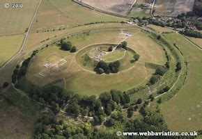 Wiltshire / Old Sarum | aerial photographs of Great Britain by Jonathan ...