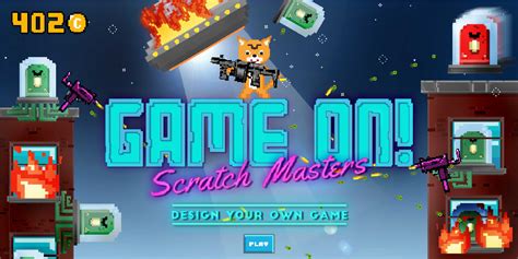 GAME ON! Scratch Masters Design Your Own Game | Saturday Kids