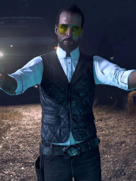 Far Cry 5 Joseph Seed Costume Vest | Celebjacket