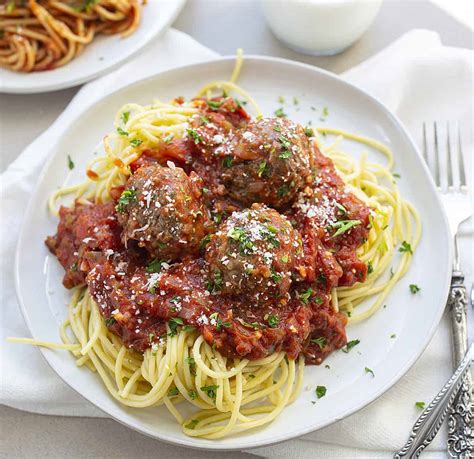 Spaghetti with Meatballs - I Am Homesteader