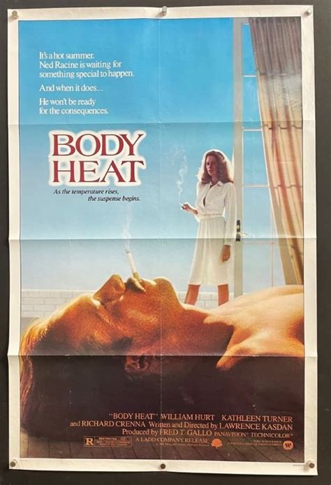 Body Heat (1981) – Original One Sheet Movie Poster - Hollywood Movie ...