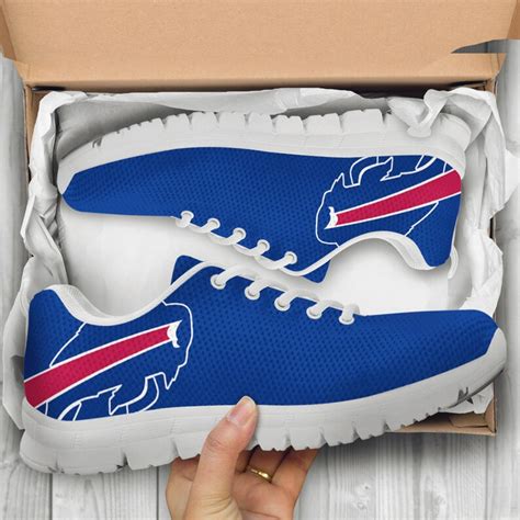 Buffalo Bills themed custom shoes sneakers for fan adults | Etsy