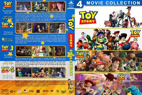 Toy Story Collection R1 Custom DVD Cover - DVDcover.Com