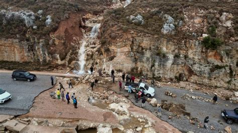 In pictures: Quarter of coastal Libyan city wiped out in deadly flooding