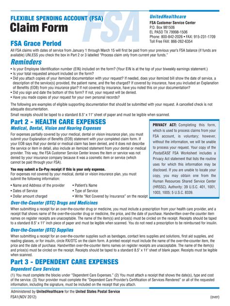 Fsa claim form 2022: Fill out & sign online | DocHub