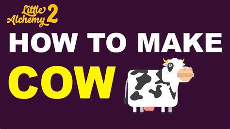 How to Make a Cow in Little Alchemy 2