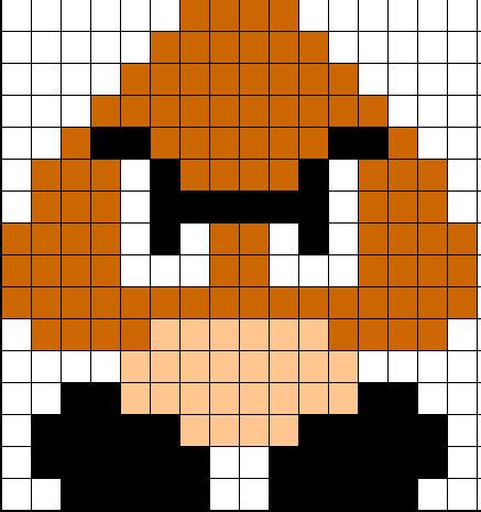 Goomba Pixel Art by Danyyer on DeviantArt