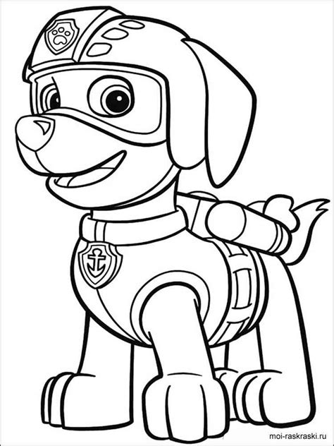 Paw Patrol coloring pages