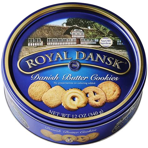 Royal Dansk Danish Butter Cookies, 12 Oz. - Walmart.com