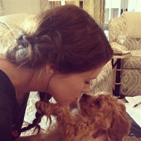 Katherine Schwarzenegger @katherineschwarzenegger Puppy kisses 👄 ...