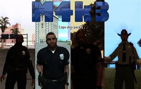 GTA V Cop Skin Pack 1 - GTA: SA