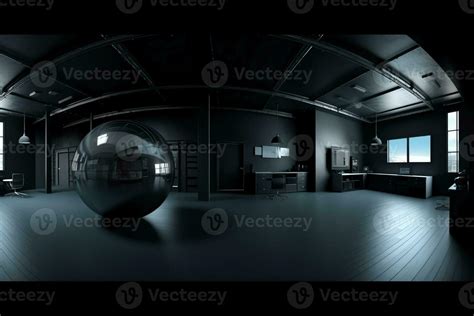 Hdri map spherical environment panorama background 360 degree high contrast interior light ...