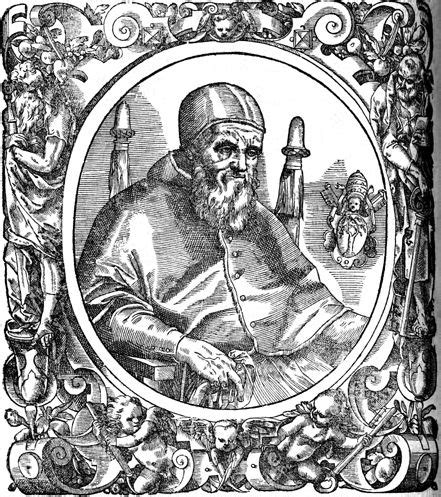 A portrait of Pope Julius II (1443-1513). Born Giuliano della Rovere | Pope julius ii, Woodcut ...